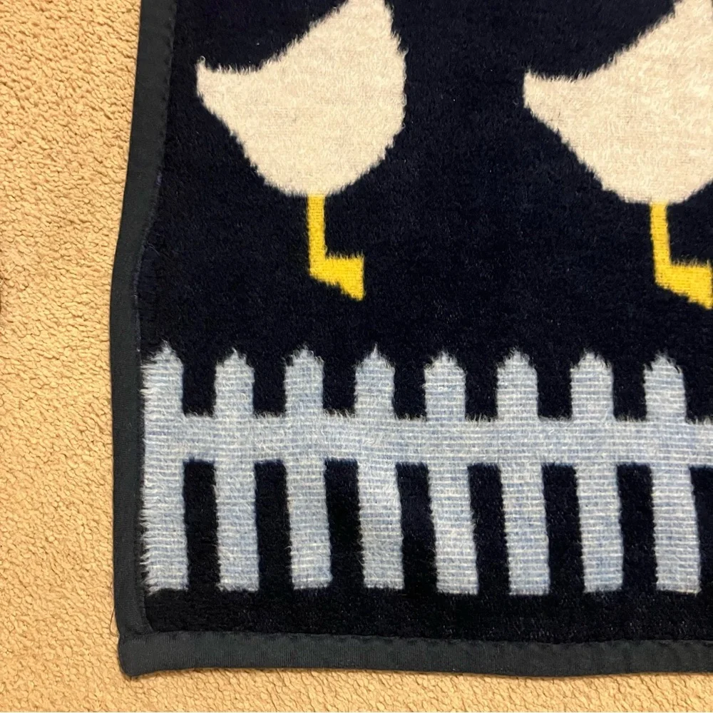 VTG 1986 Vuteks for‎ Crown Crafts Farm Animal Blanket Heavy Fleece 55x70